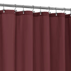 ALYVIA SPRING Waterproof Fabric Shower Curtain or Liner White, 72x72