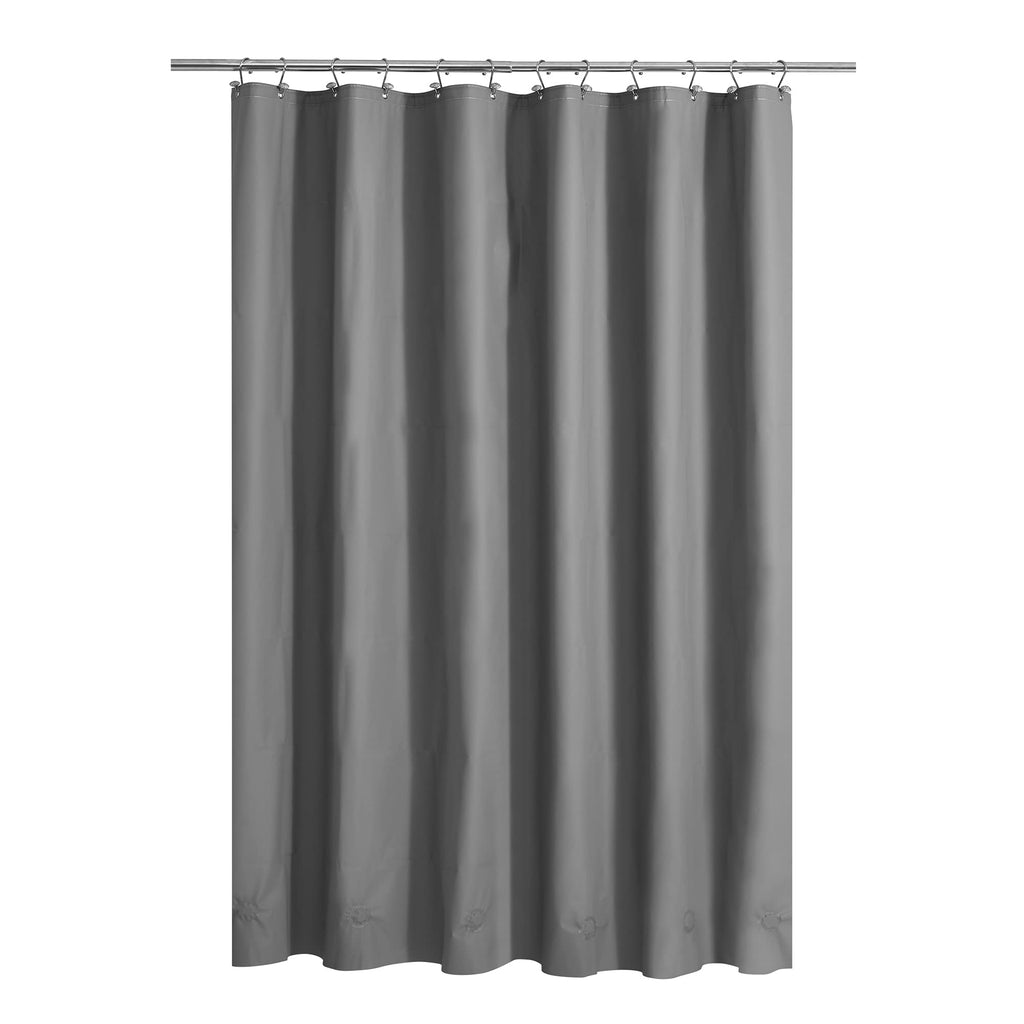 Barossa Design Oeko-tex Certified Shower Curtain Liner Standard Size, Clear