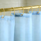 Shower Curtain Hooks Rings - ELWEY Shower Curtain Hooks Rust Proof