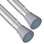 Tension Curtain Rod Black Tension Rod 28 To 48 Inch Spring Curtain Rods