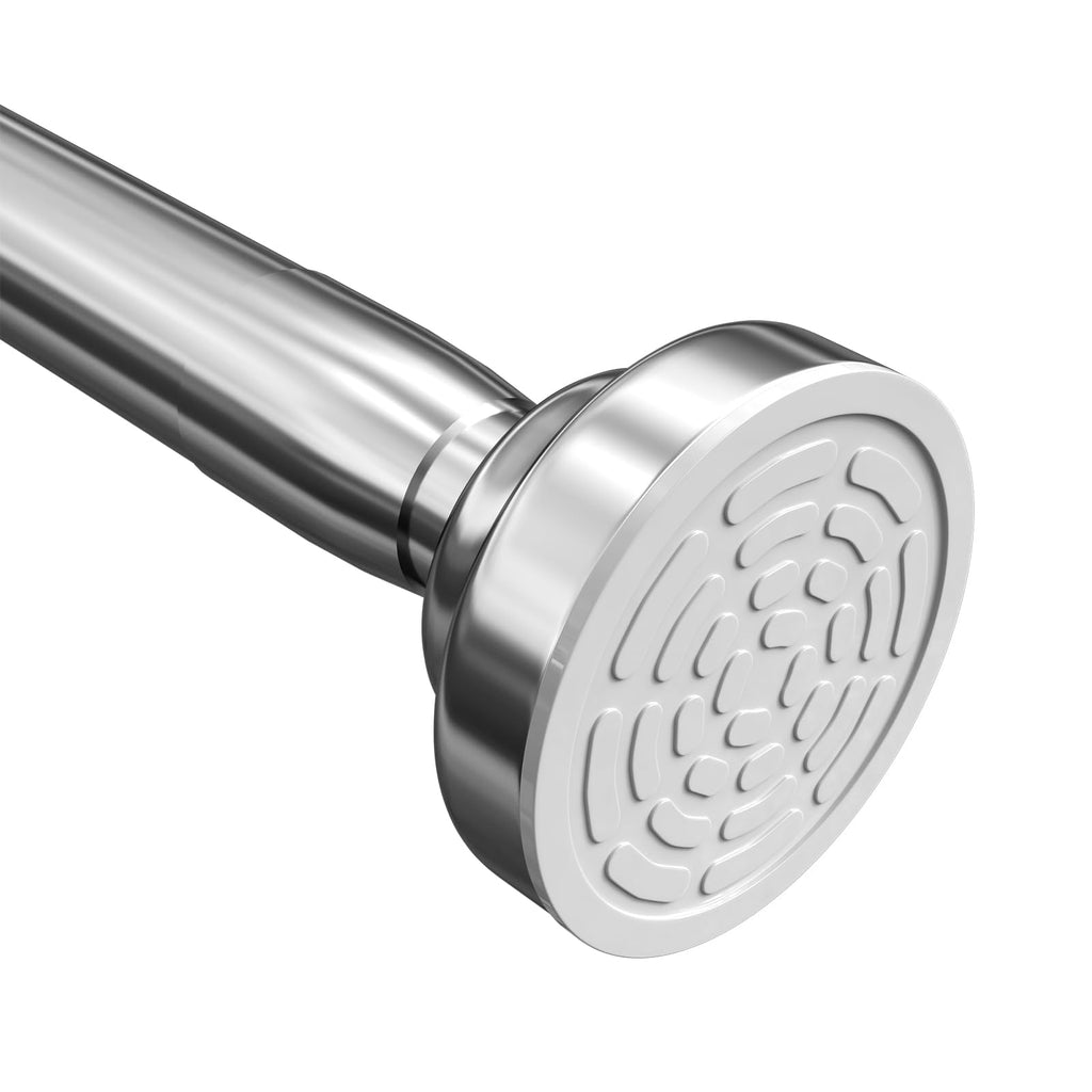 Umimile Shower Curtain Rod, 1 Inch Adjustable Spring Tension Curtain Rod