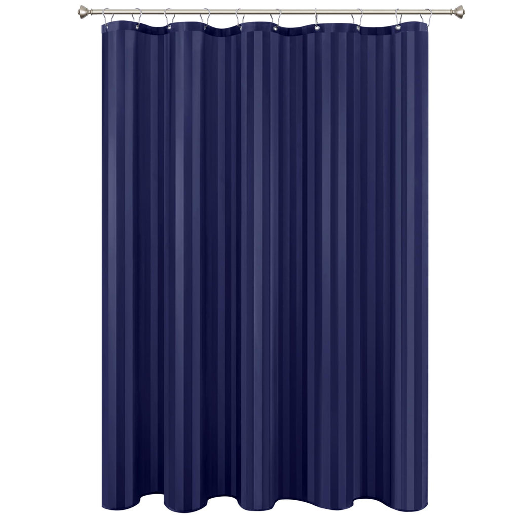 Fabric Shower Curtain Liner 60x72 Inch-White Standard Size Shower Liners