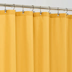ALYVIA SPRING Waterproof Fabric Shower Curtain or Liner White, 72x72