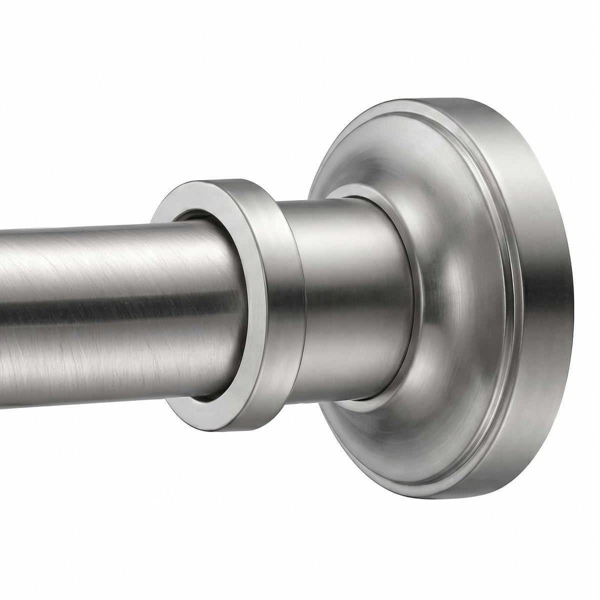 BRIOFOX Bronze Tension Curtain Rod 24 to 78 Inch(2-6.5ft) - Spring Tension Shower Curtain Rod, No Drilling Oil Rubbed Bronze Tension Rod for Curtains Windows