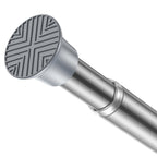 Spring Tension Curtain Rod 32-76 inch, White