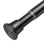 Shower Curtain Rod 32-76 Inch Tension Rods No Drilling, Black