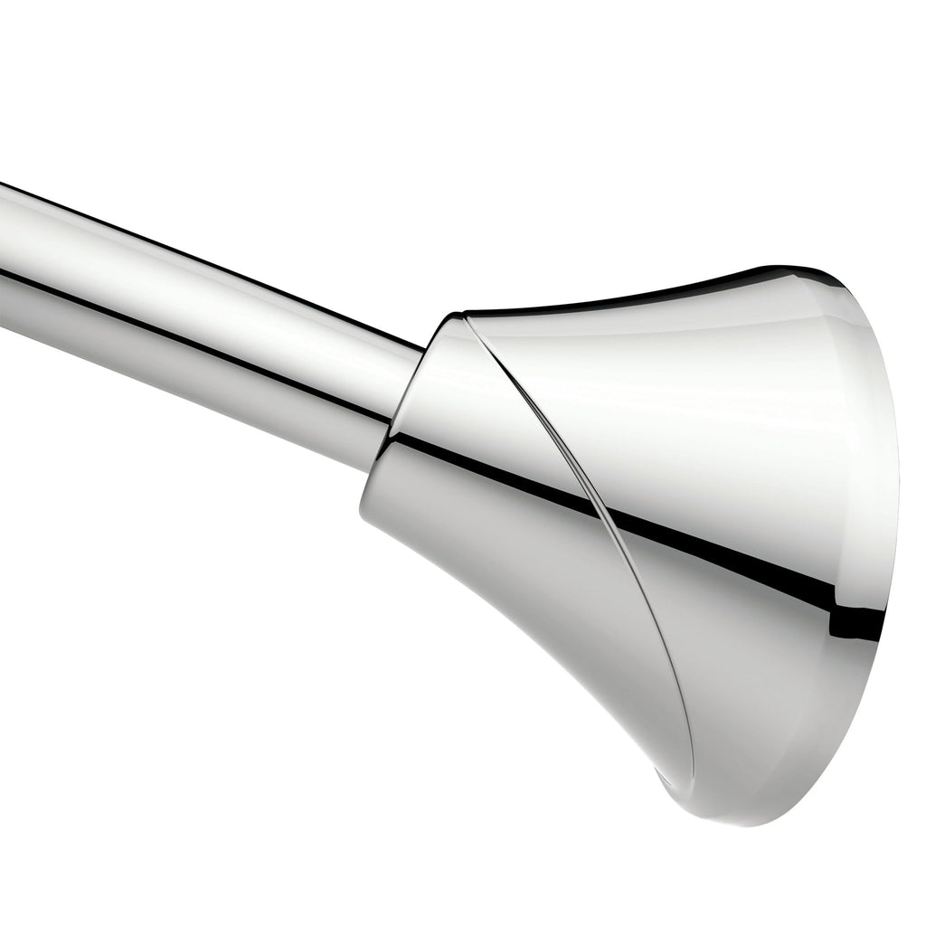 Moen Curved Tension Shower Curtain Rod 57–60 in., CSR2172BN
