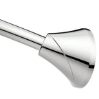 Moen Curved Tension Shower Curtain Rod 57–60 in., CSR2172BN