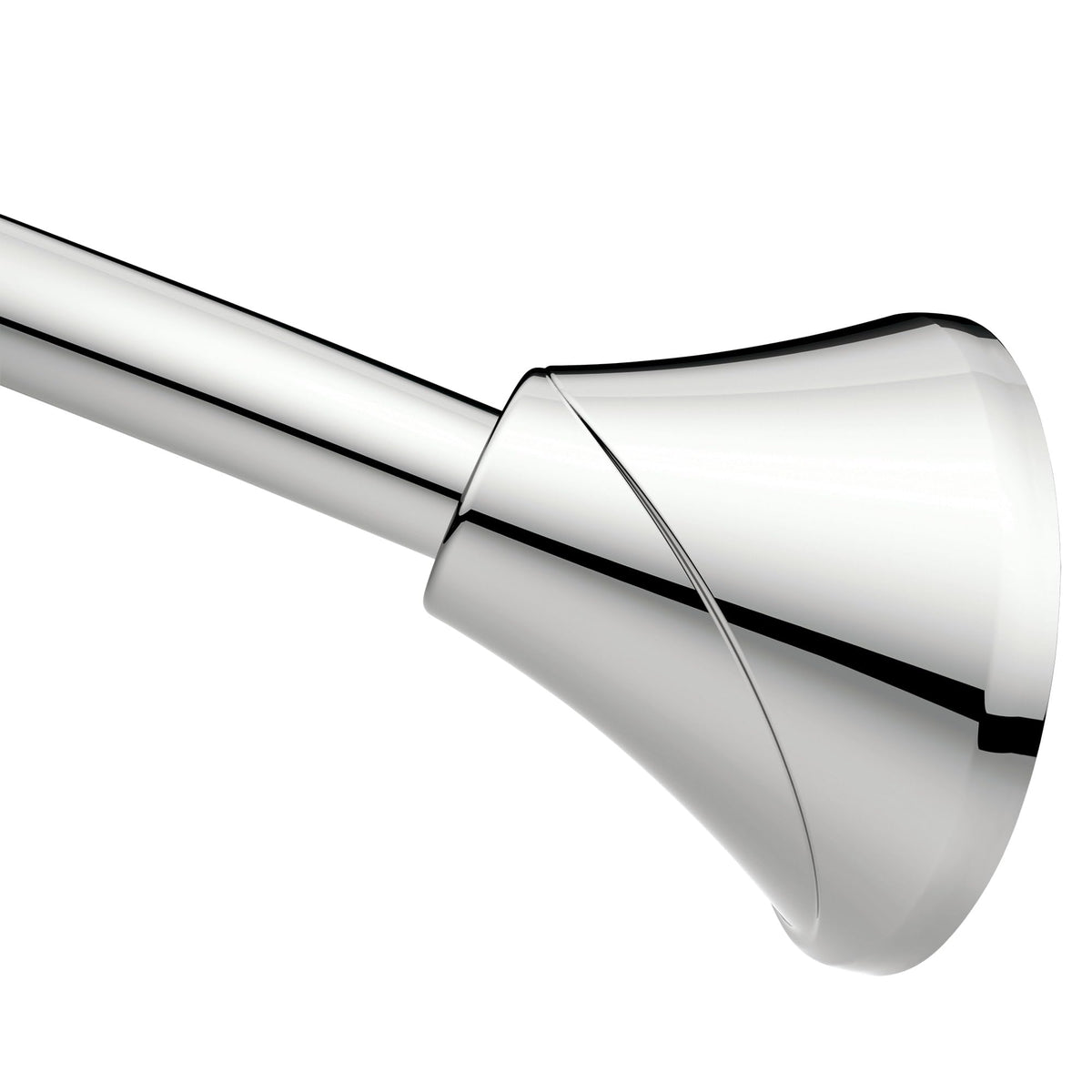 Moen Curved Tension Shower Curtain Rod 57–60 in., CSR2172BN
