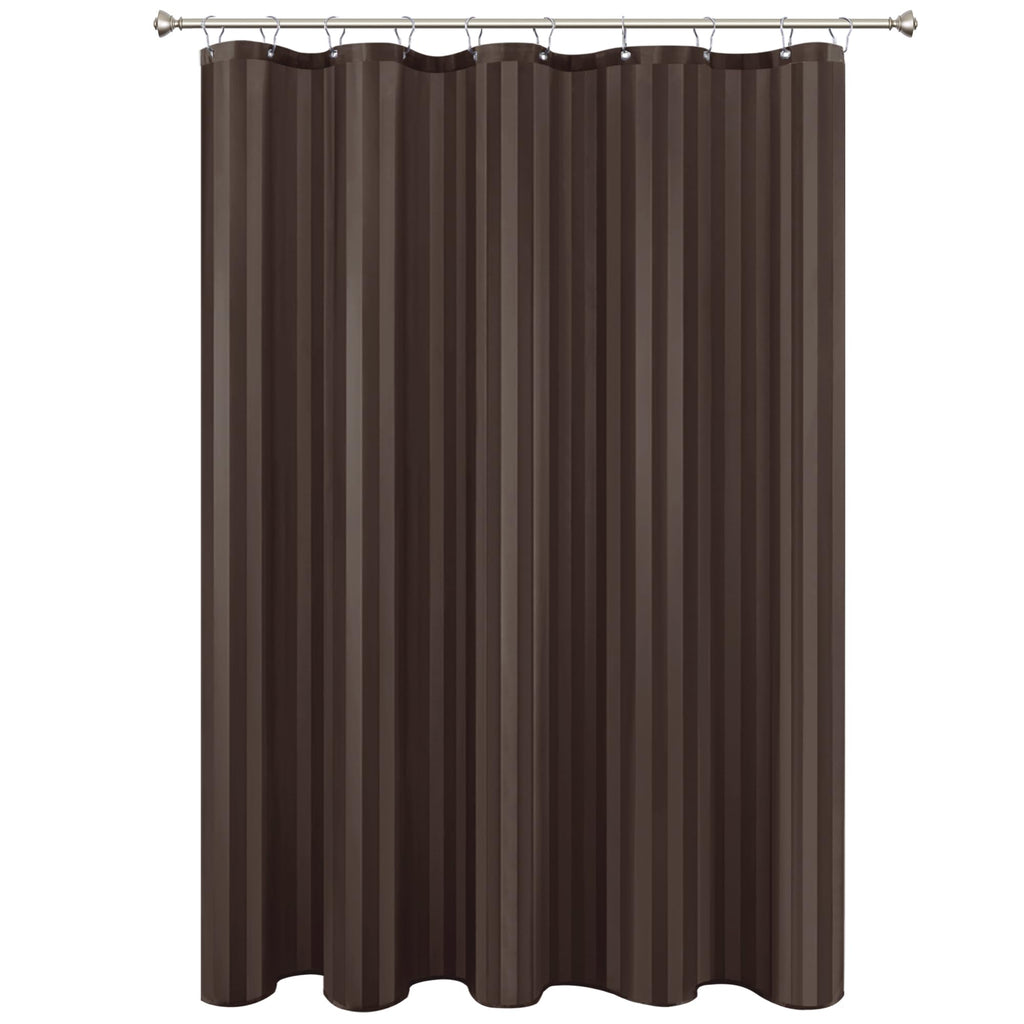 Fabric Shower Curtain Liner 60x72 Inch-White Standard Size Shower Liners