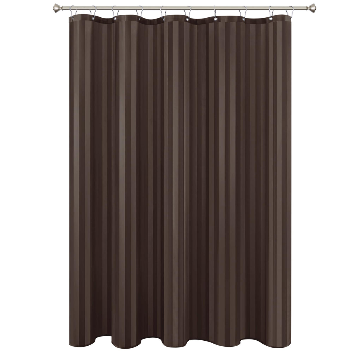Fabric Shower Curtain Liner 60x72 Inch-White Standard Size Shower Liners