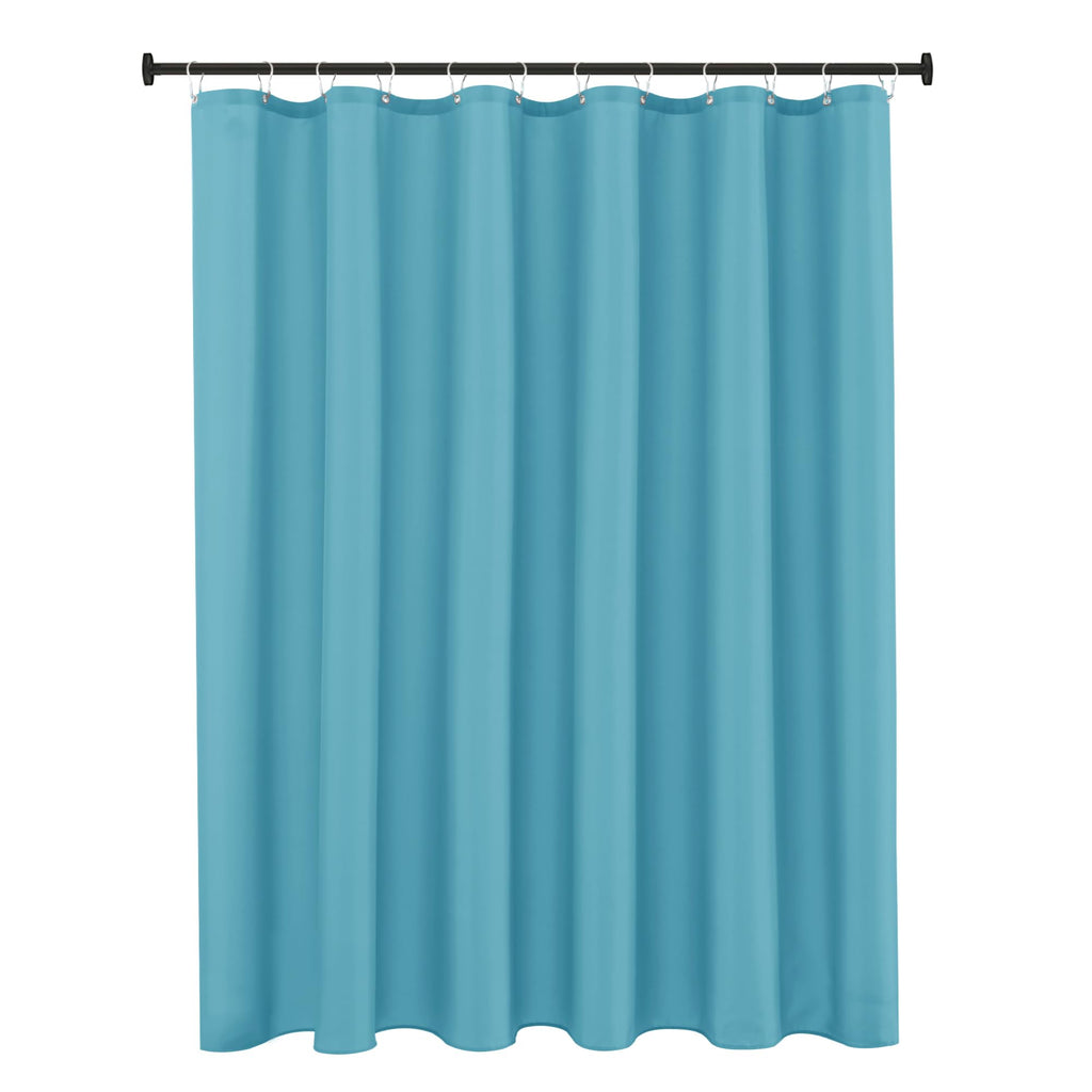 Fabric Shower Curtain Liner 60x72 Inch-White Standard Size Shower Liners