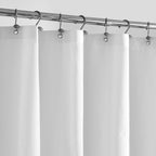 ALYVIA SPRING Waterproof Fabric Shower Curtain or Liner White, 72x72
