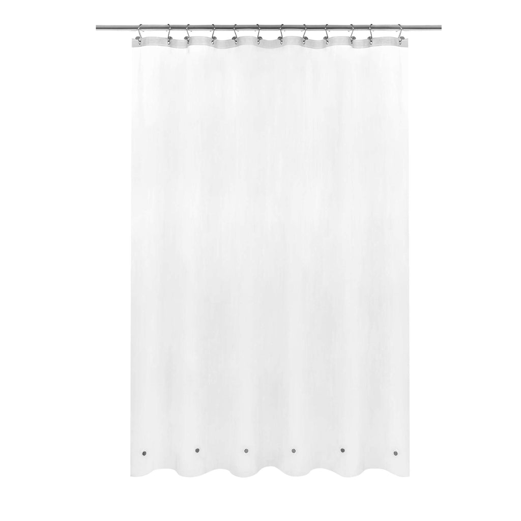 Barossa Design Oeko-tex Certified Shower Curtain Liner Standard Size, Clear