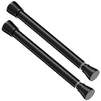 Tension Curtain Rod Black Tension Rod 28 To 48 Inch Spring Curtain Rods