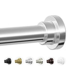 Mcrbeay Shower Curtain Rod, 1" Diameter Heavy Duty Tension Shower Rod