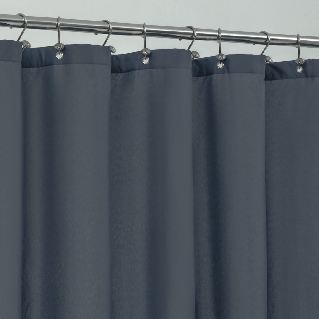ALYVIA SPRING Waterproof Fabric Shower Curtain or Liner White, 72x72