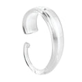 iDesign Plastic Shower Curtain C Hooks, Set of 12, Clear