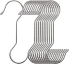 12 Pack 7.9 Inch Extra Long Shower Curtain Hooks for Hanging