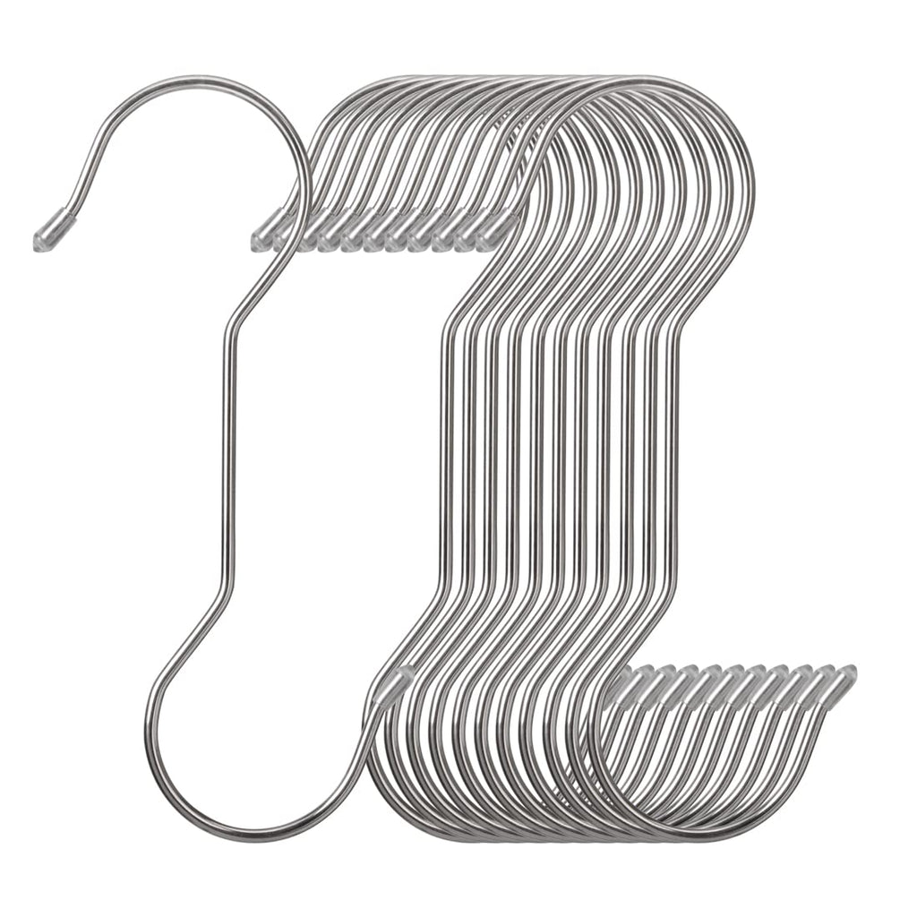 12 Pack 7.9 Inch Extra Long Shower Curtain Hooks for Hanging