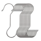 12 Pack 7.9 Inch Extra Long Shower Curtain Hooks for Hanging