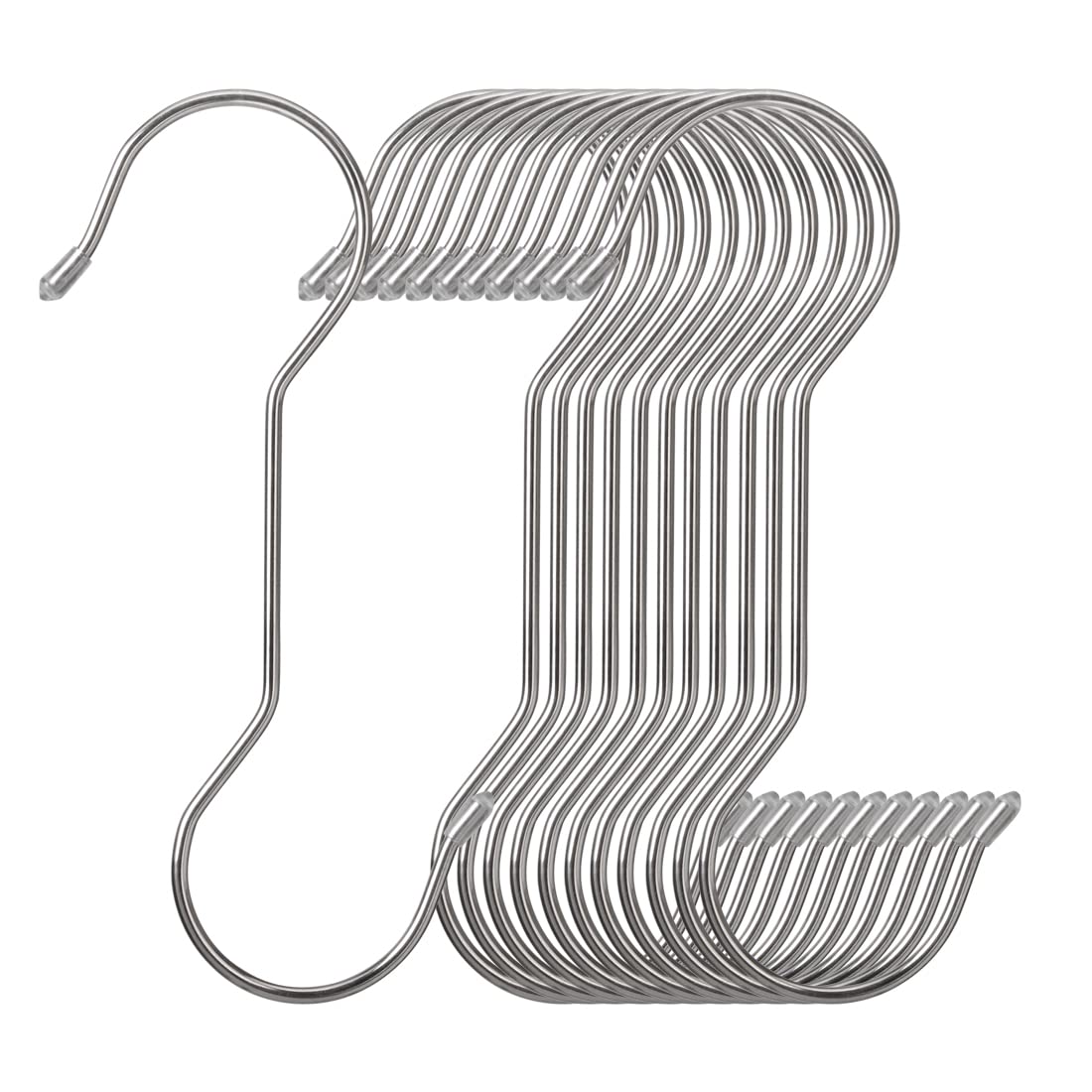 12 Pack 7.9 Inch Extra Long Shower Curtain Hooks for Hanging