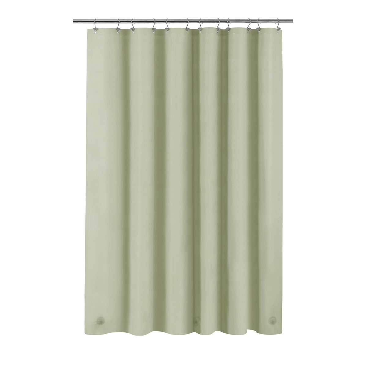 Barossa Design Oeko-tex Certified Shower Curtain Liner Standard Size, Clear