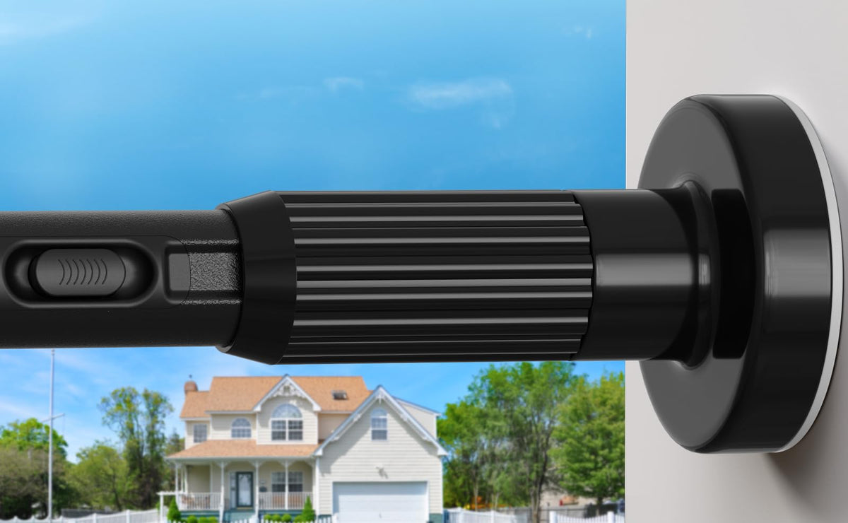 AIZESI 41-144 Inch Heavy Duty Tension Curtain Rod - No Drilling, Adjustable