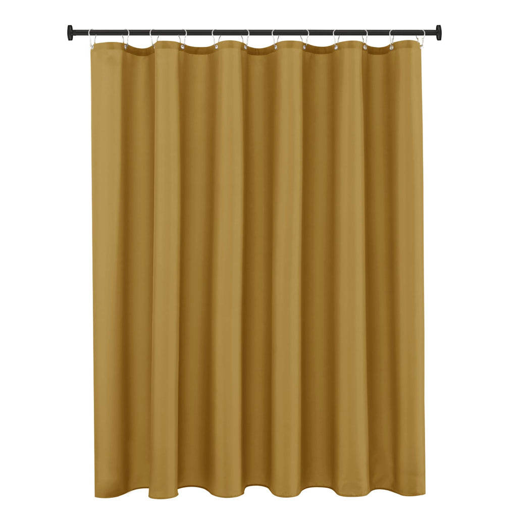 Fabric Shower Curtain Liner 60x72 Inch-White Standard Size Shower Liners