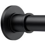 BRIOFOX Shower Curtain Rod Adjustable 18-78 Inch, No Drilling Non Slip Stainless Steel Spring Tension Curtain Rod for Window or Bathroom, Bronze