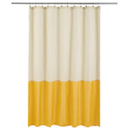 ALYVIA SPRING Waterproof Fabric Shower Curtain or Liner White, 72x72