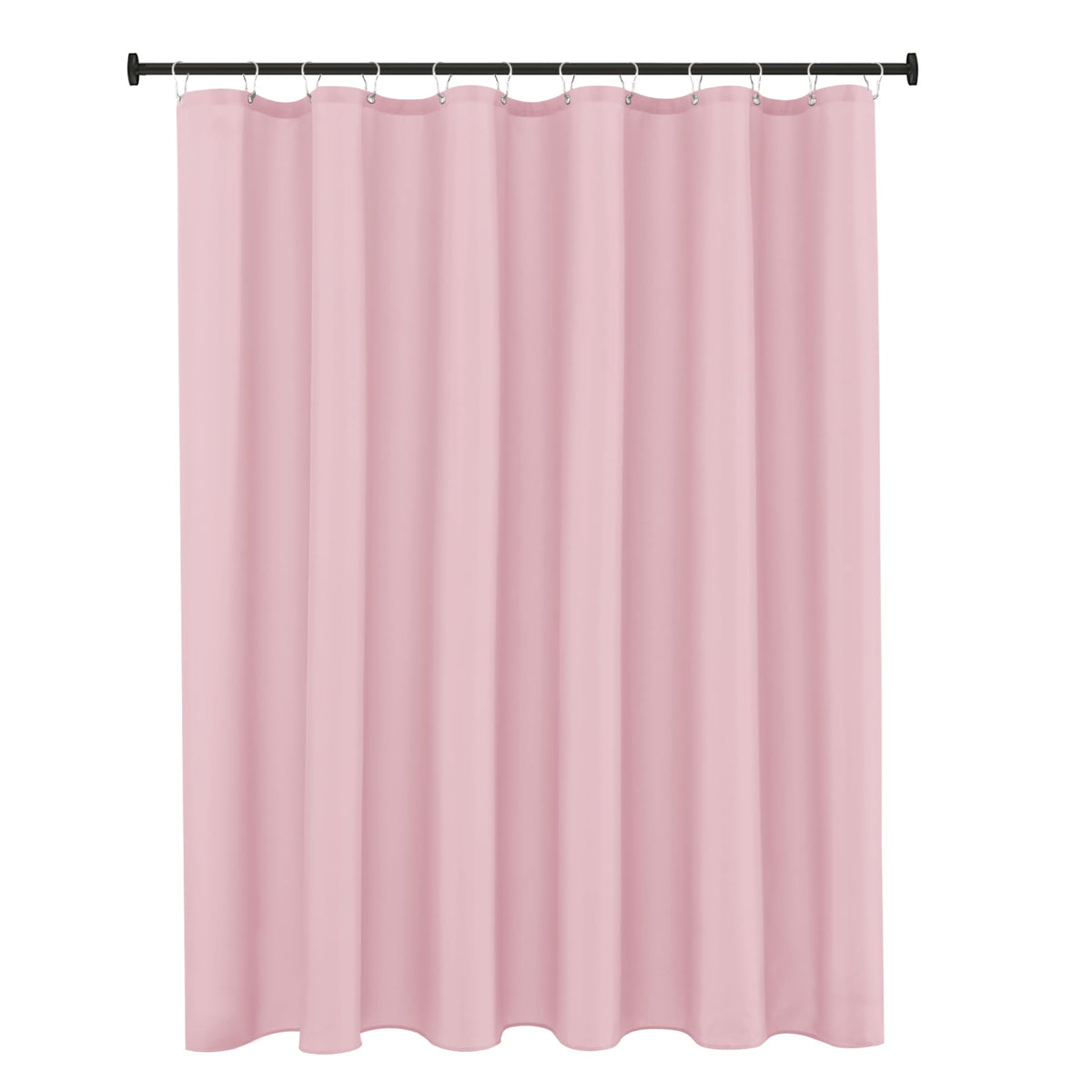 Fabric Shower Curtain Liner 60x72 Inch-White Standard Size Shower Liners