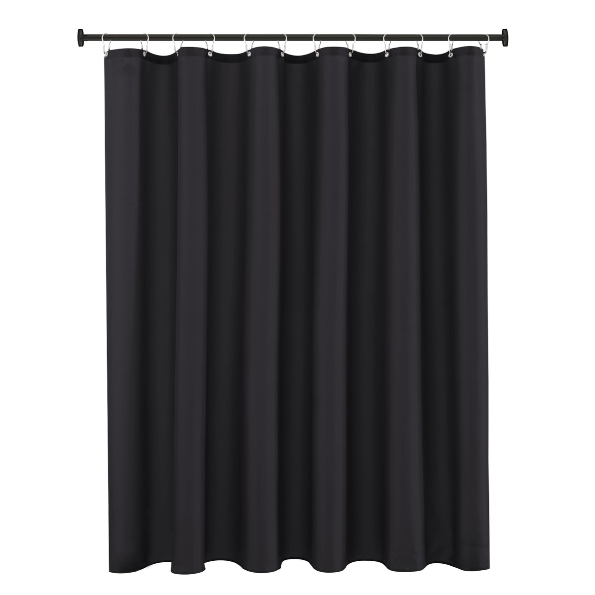 Fabric Shower Curtain Liner 60x72 Inch-White Standard Size Shower Liners