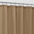 ALYVIA SPRING Waterproof Fabric Shower Curtain or Liner White, 72x72