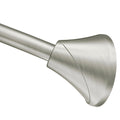 Moen Curved Tension Shower Curtain Rod 57–60 in., CSR2172BN