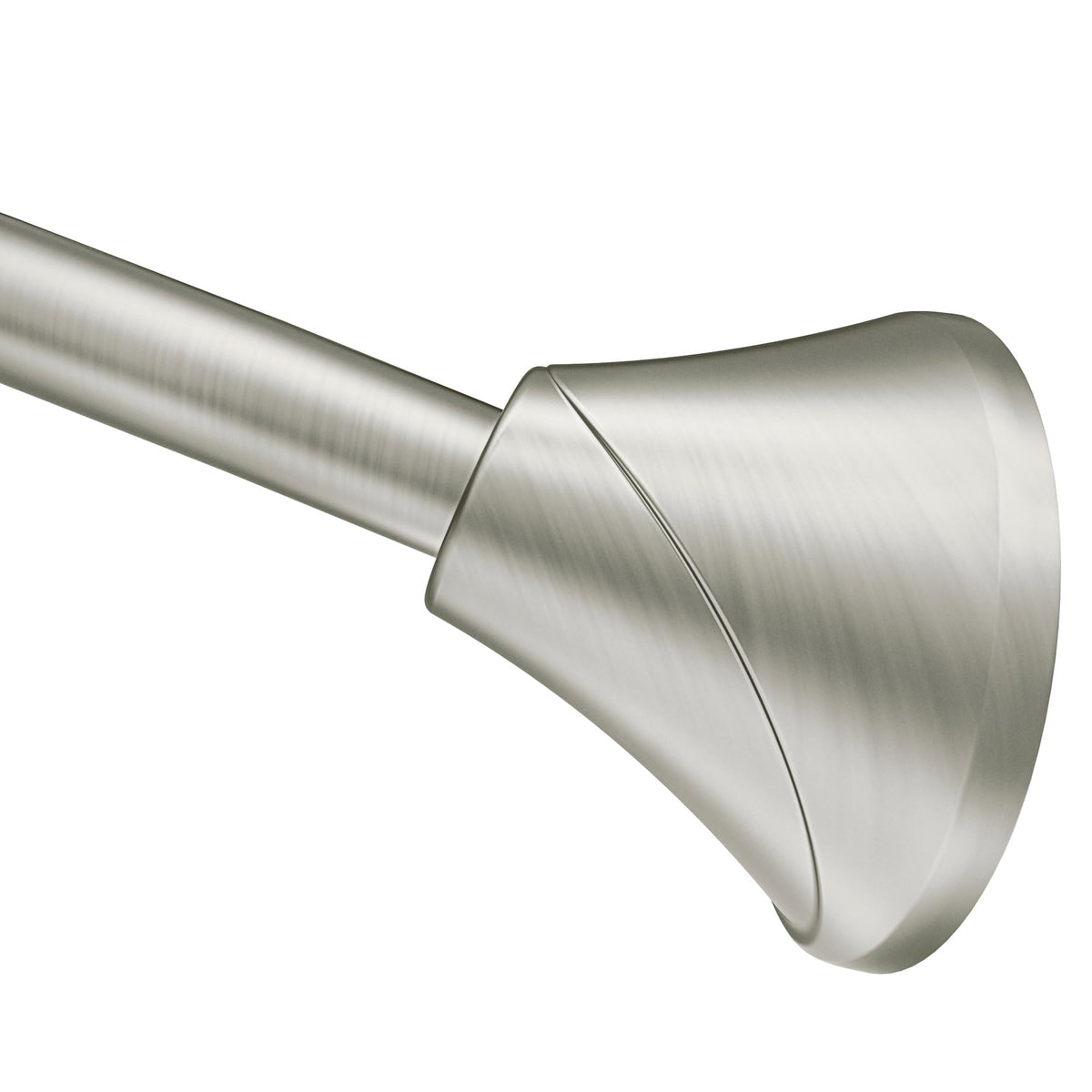 Moen Curved Tension Shower Curtain Rod 57–60 in., CSR2172BN