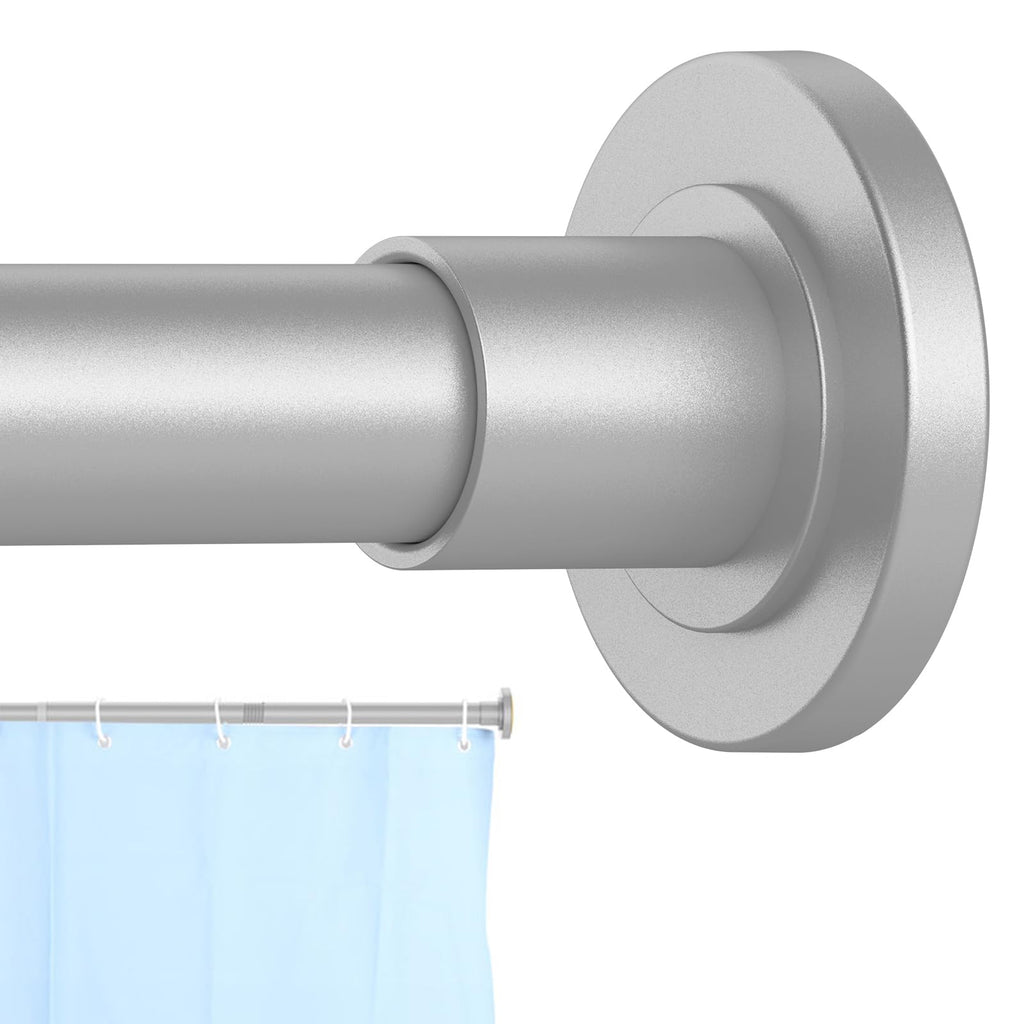 CorkLatta Bronze Shower Curtain Rod 31 to 80 Inch,1 Inch Diameter Adjustable Spring Tension Stainless Steel Telescoping Rod,Easy Install,No Rust