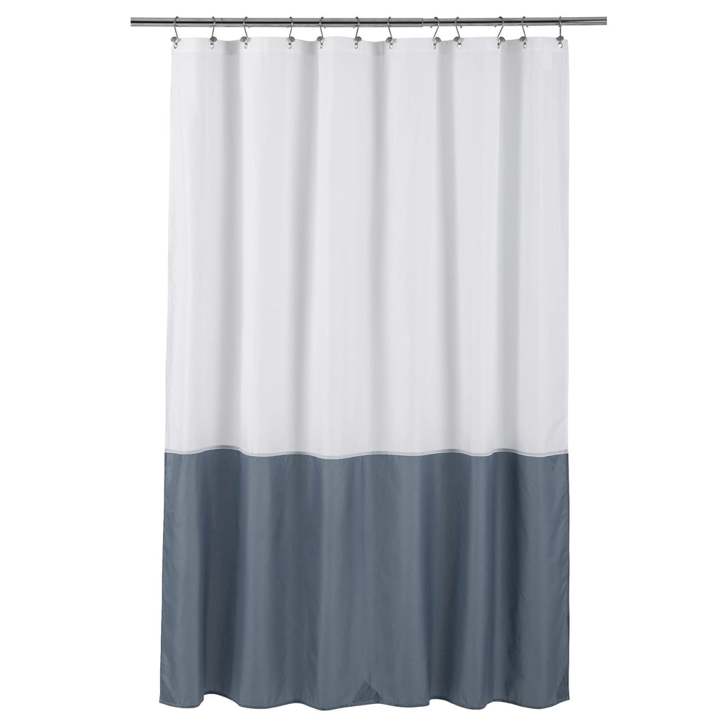 ALYVIA SPRING 72x96 Extra Long Waterproof Fabric Shower Curtain Liner White