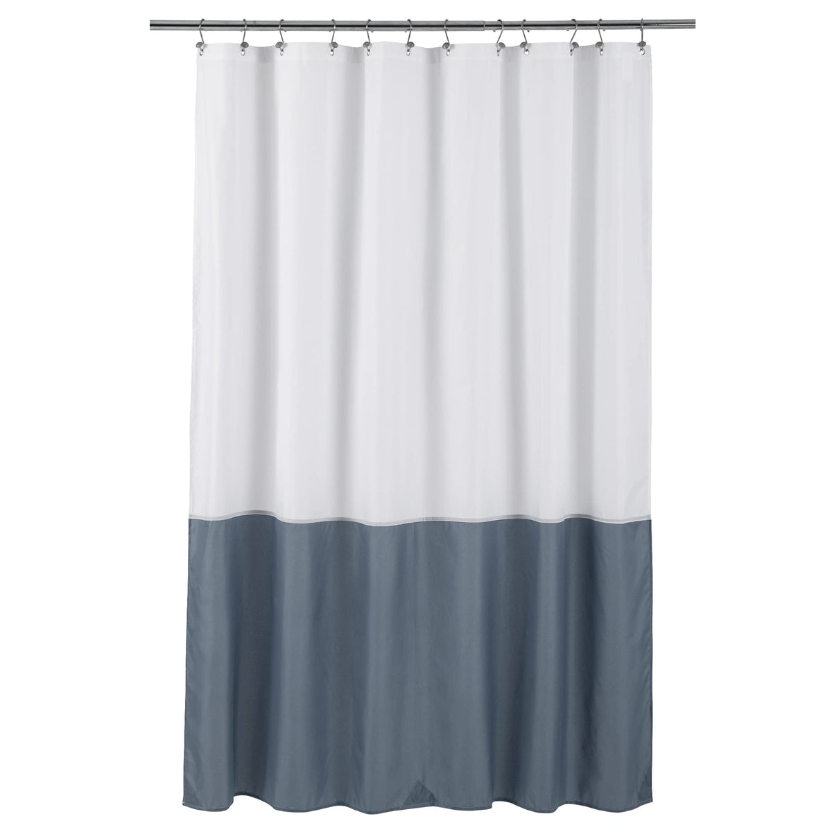 ALYVIA SPRING Waterproof Fabric Shower Curtain or Liner White, 72x72