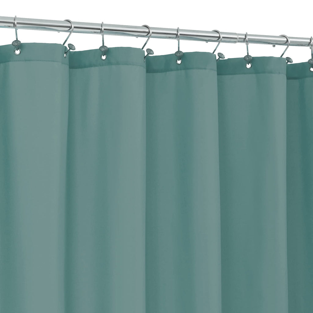 ALYVIA SPRING Waterproof Fabric Shower Curtain or Liner White, 72x72