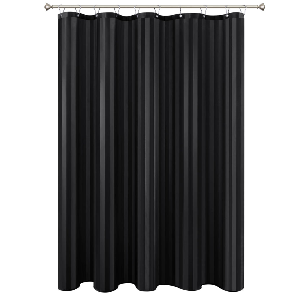 Fabric Shower Curtain Liner 60x72 Inch-White Standard Size Shower Liners