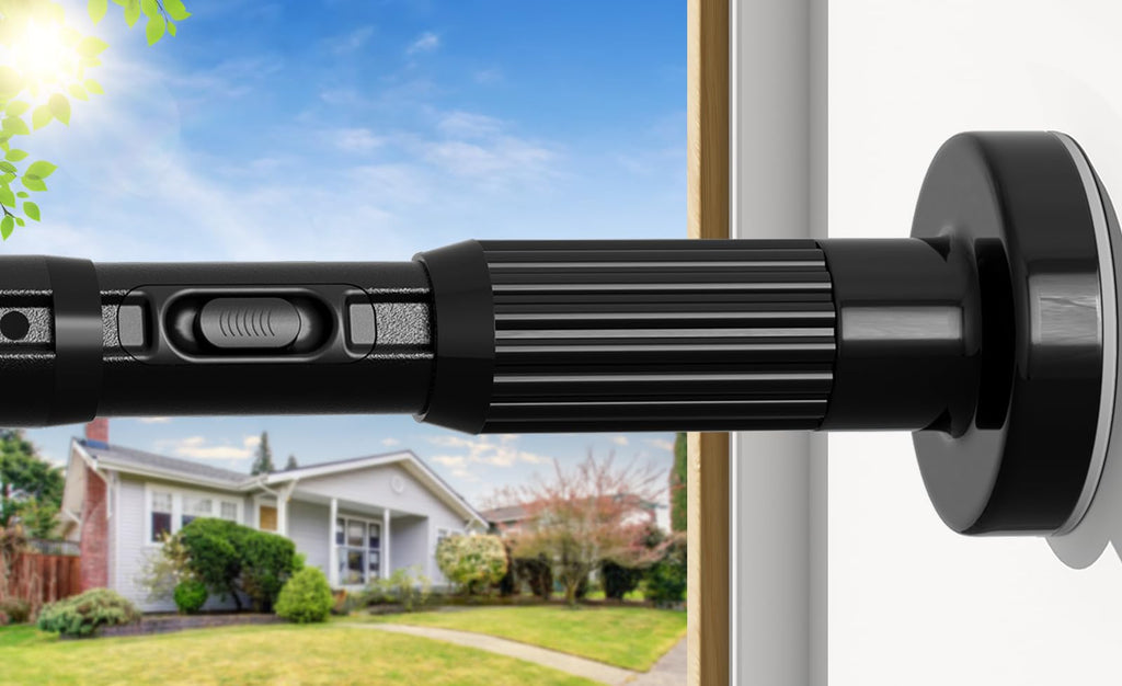 AIZESI 41-144 Inch Heavy Duty Tension Curtain Rod - No Drilling, Adjustable
