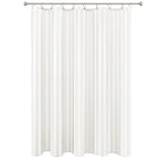 Fabric Shower Curtain Liner 60x72 Inch-White Standard Size Shower Liners