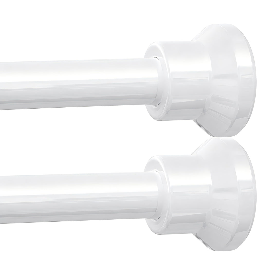 Chrsouly Shower Curtain Rod, 31-76 Inch Adjustable Tension Shower Rod