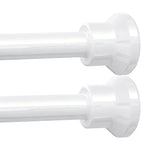 Chrsouly Shower Curtain Rod, 31-76 Inch Adjustable Tension Shower Rod