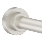 Shower Curtain Rod 31-80 in Adjustable Curtain Rod No Drilling Tension Shower Rod Stainless Steel for Bathroom Room Divider, White