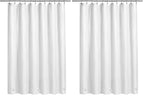 Barossa Design Oeko-tex Certified Shower Curtain Liner Standard Size, Clear