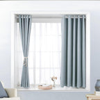 Grey Shower Curtain Rod 28"-39.5", Never Rust Anti-Slip Adjustable Tension Curtain Rods No Drilling, Heavy Duty Spring Enlarged Diameter 1" Tension Rod for Bathroom/Closet/Room Divider