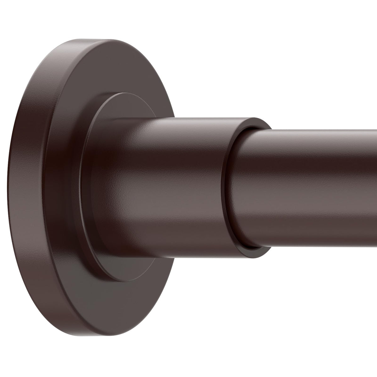 GXOACKJ Brushed Nickel Shower Curtain Rods - 31-80 Inch Spring Tension Shower Rods for Bathroom, Adjustable, No Drilling, No Rust, Stainless Steel