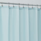 ALYVIA SPRING Waterproof Fabric Shower Curtain or Liner White, 72x72
